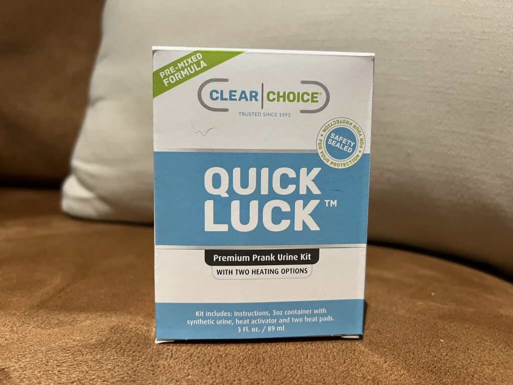 Quick luck synthetic urine
